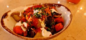 Tubérculos bravos at Margarito in Bilbao