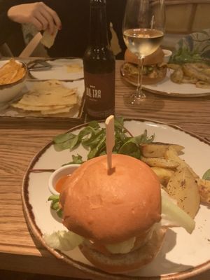 Hamburgers  at Margarito in Bilbao