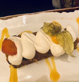 Carrot cake at Margarito in Bilbao