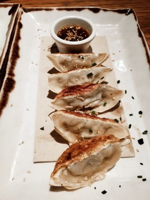 Gyozas at Margarito in Bilbao