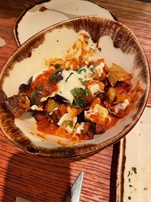 Bravas starter  at Margarito in Bilbao