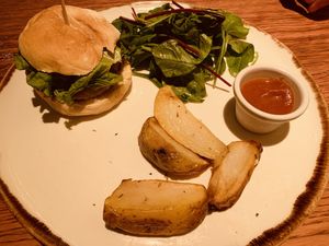 Beyond burger  at Margarito in Bilbao