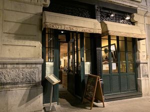 Outside  at Margarito in Bilbao