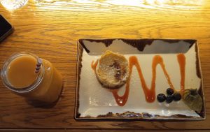 Todo muy bueno
En la foto: smoothie pasion y cheescake at Margarito in Bilbao