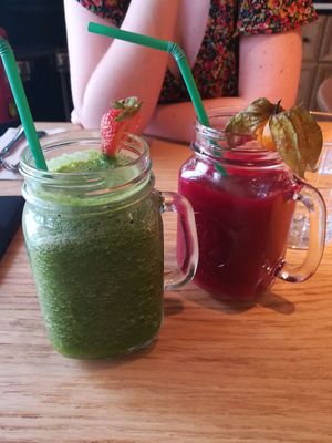 Zumos naturales! at Margarito in Bilbao