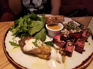 Tofu at Margarito in Bilbao