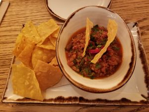 Chili Vegano at Margarito in Bilbao