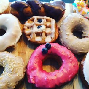 Donas veganas at Ruro's Cocina Urbana & Soy Veggie in Tijuana