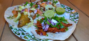 Tacos at Ruro's Cocina Urbana & Soy Veggie in Tijuana