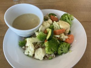 Yogi bowl   at Mother's Market in Costa Mesa