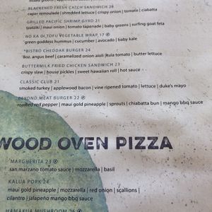 The Beyond Meat Burger is vegan! at Bistro Molokini in Kihei