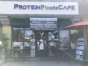 Store Front at Protein Plants Cafe in Orange