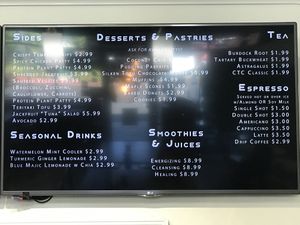 Menu 3 at Protein Plants Cafe in Orange