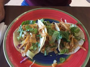 Southwestern Tacos at Protein Plants Cafe in Orange