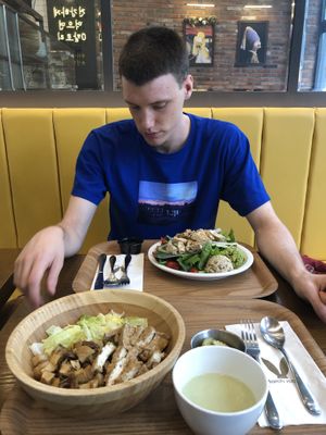 Tofu and Ralph at March Rabbit in Jeonju