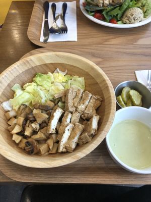 Tofu rice bowl at March Rabbit in Jeonju