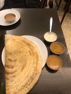 Dosa at Jyoti Vihar in Kolkata