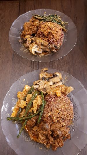 You can choose what you want at Loka Padang - Sudirman Park in Jakarta