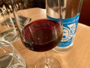 wine & water at apex in Gottingen