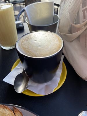 Soy latte  at Four Seasons of Nosh in Tanunda