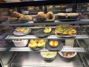 Vegan pie (lentil and spinach) at Four Seasons of Nosh in Tanunda