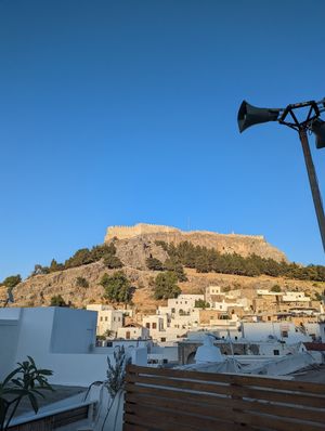  at Roof Burger Lab in Rhodes