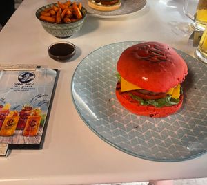  at Roof Burger Lab in Rhodes