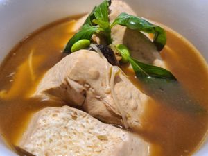 Stinky tofu at QīngChūn Sù Miàn Xiàn - 青春素麵線 - Ching Chun in Taipei