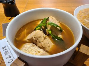 Stinky tofu at QīngChūn Sù Miàn Xiàn - 青春素麵線 - Ching Chun in Taipei