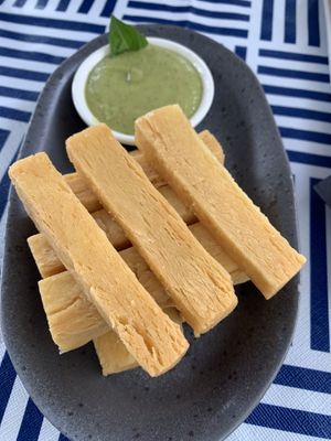 Chick pea fries - appy at Frankie We Salute You! in Kelowna