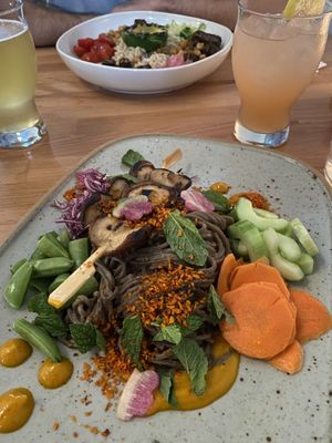 Soba noodle at Frankie We Salute You! in Kelowna