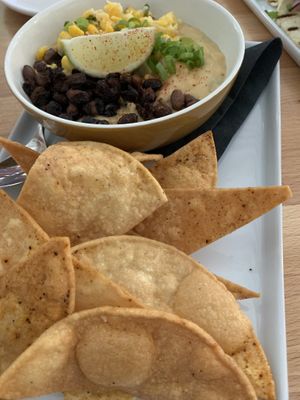 Queso + chips at Frankie We Salute You! in Kelowna