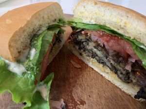 Frankie Burger at Frankie We Salute You! in Kelowna