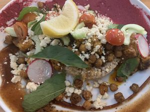 Cauliflower Moroccan Bowl  at Frankie We Salute You! in Kelowna