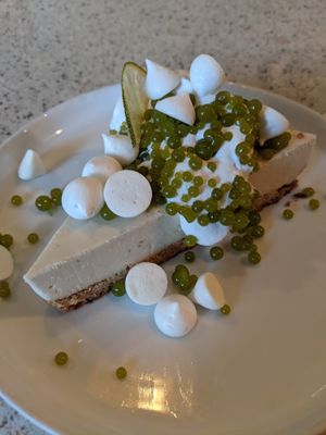 Key Lime Cheesecake at Frankie We Salute You! in Kelowna