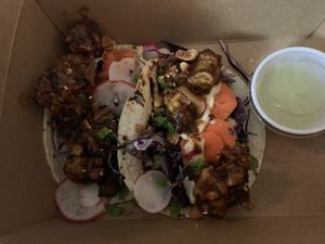 Brocoli Tacos  at Frankie We Salute You! in Kelowna