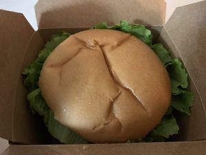 Burger at Frankie We Salute You! in Kelowna