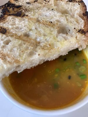 Carrot Ginger Souo at Frankie We Salute You! in Kelowna