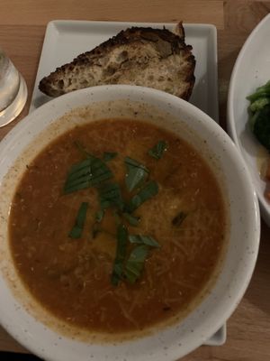 Veg soup   at Frankie We Salute You! in Kelowna