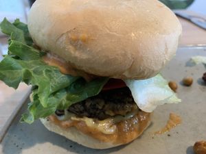 Burger   at Frankie We Salute You! in Kelowna