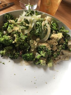 Pasta add broccoli   at Frankie We Salute You! in Kelowna