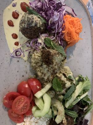 Falafel Plate  at Frankie We Salute You! in Kelowna