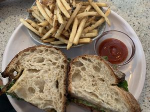 BLT w/ Fries   at Frankie We Salute You! in Kelowna