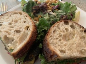 BLT w/ Caesar Salad   at Frankie We Salute You! in Kelowna