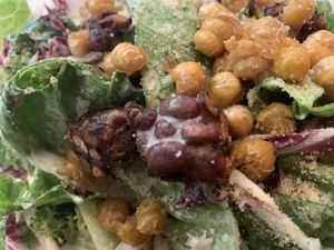 Charred Brocoli Caesar Salad   at Frankie We Salute You! in Kelowna