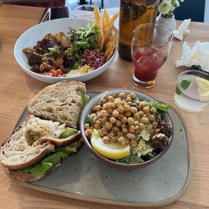 The BLT is Back, add avocado and side Broccoli Caeser  at Frankie We Salute You! in Kelowna