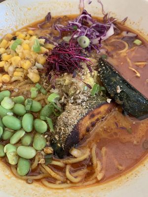 Pumpkin Ramen  at Frankie We Salute You! in Kelowna