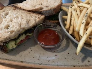 BLT w/ Fries  at Frankie We Salute You! in Kelowna