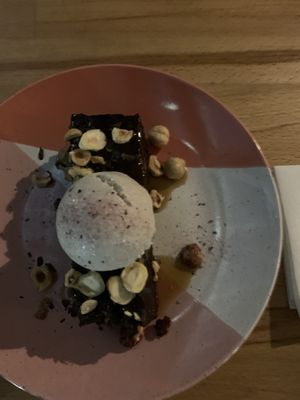 Hazelnut cake   at Frankie We Salute You! in Kelowna