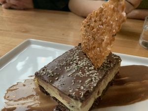 Nanaimo bar   at Frankie We Salute You! in Kelowna